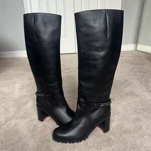 Christian Louboutin Napoleo 70 Calf Boots